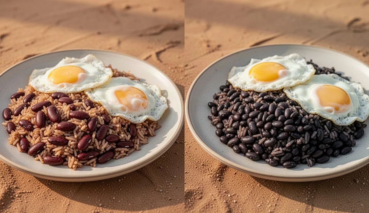 Gallo pinto guanacasteco vs. capitalino: las diferencias reales